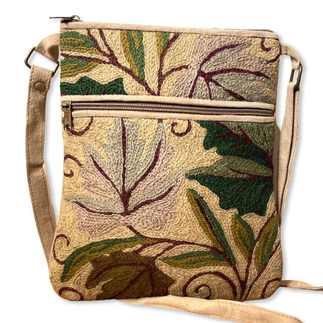 Buy Boho Bag in Brown and White Goatskin. Bohemian Embroidered Goatskin Bag.vintage  Fringe Tote Bag. Brown and Gold Bag.tassel Bag. Online in India - Etsy