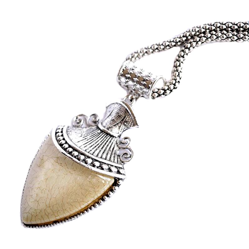 silver arrow necklace